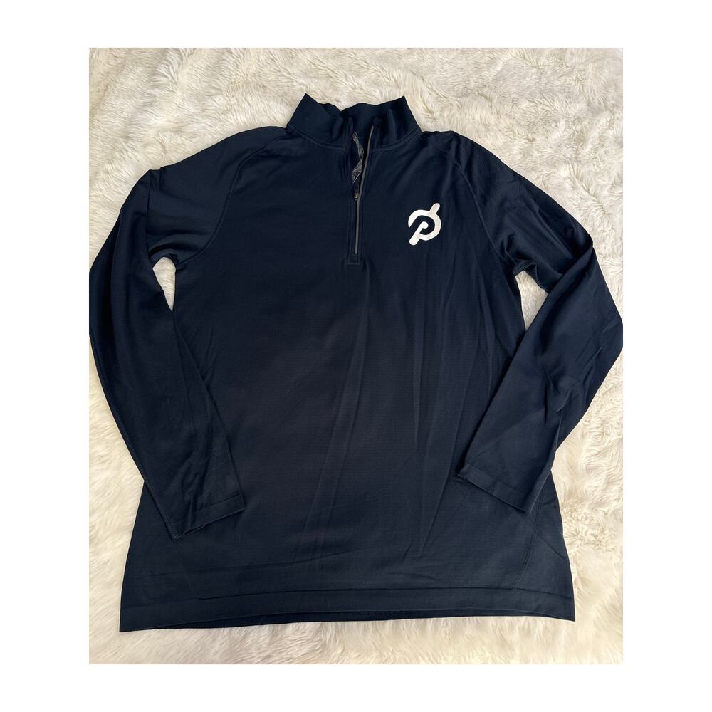 Lululemon x Peloton Metal Vent Tech 1/4 Quarter Zip Long Sleeve Shirt Sz Large